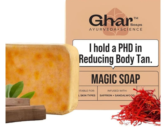 Sandalwood Saffron Magic Soap – Luxury Bath Experience with BUY 2 GET 2 FREE! 💛🧼