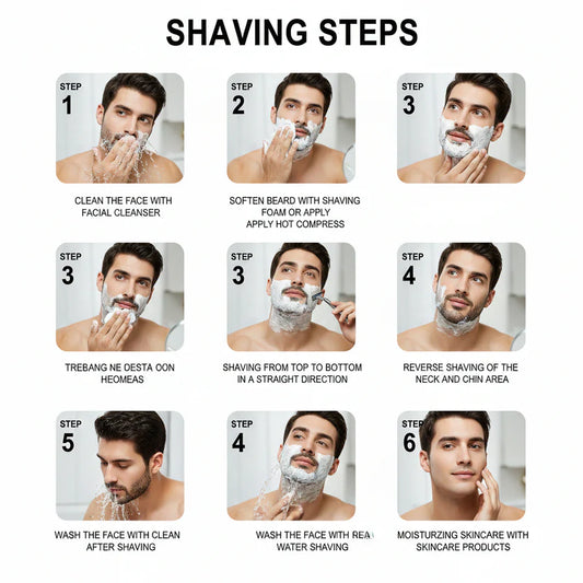 Smart Shave Pro Kit – 48 High-Performance Razor Refills + FREE Handle