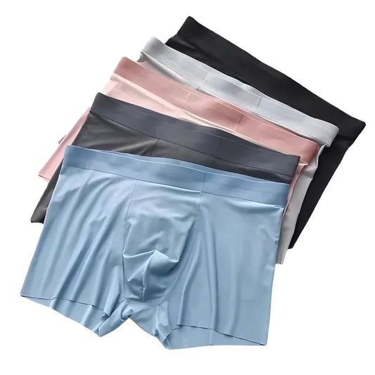 Anti-Sweat Ice Silk Boxer Briefs Combo ( PACK OF 6 )