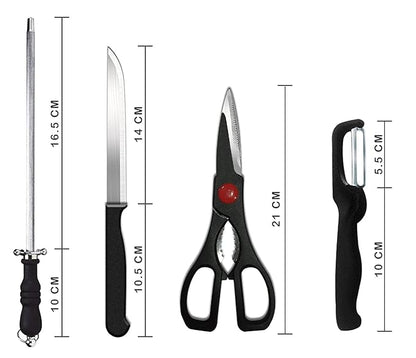 ⚡ Kitchen Mein Speed Badhani Hai? Ye 8 Pcs Knife Set Hai Perfect Choice! 🔥