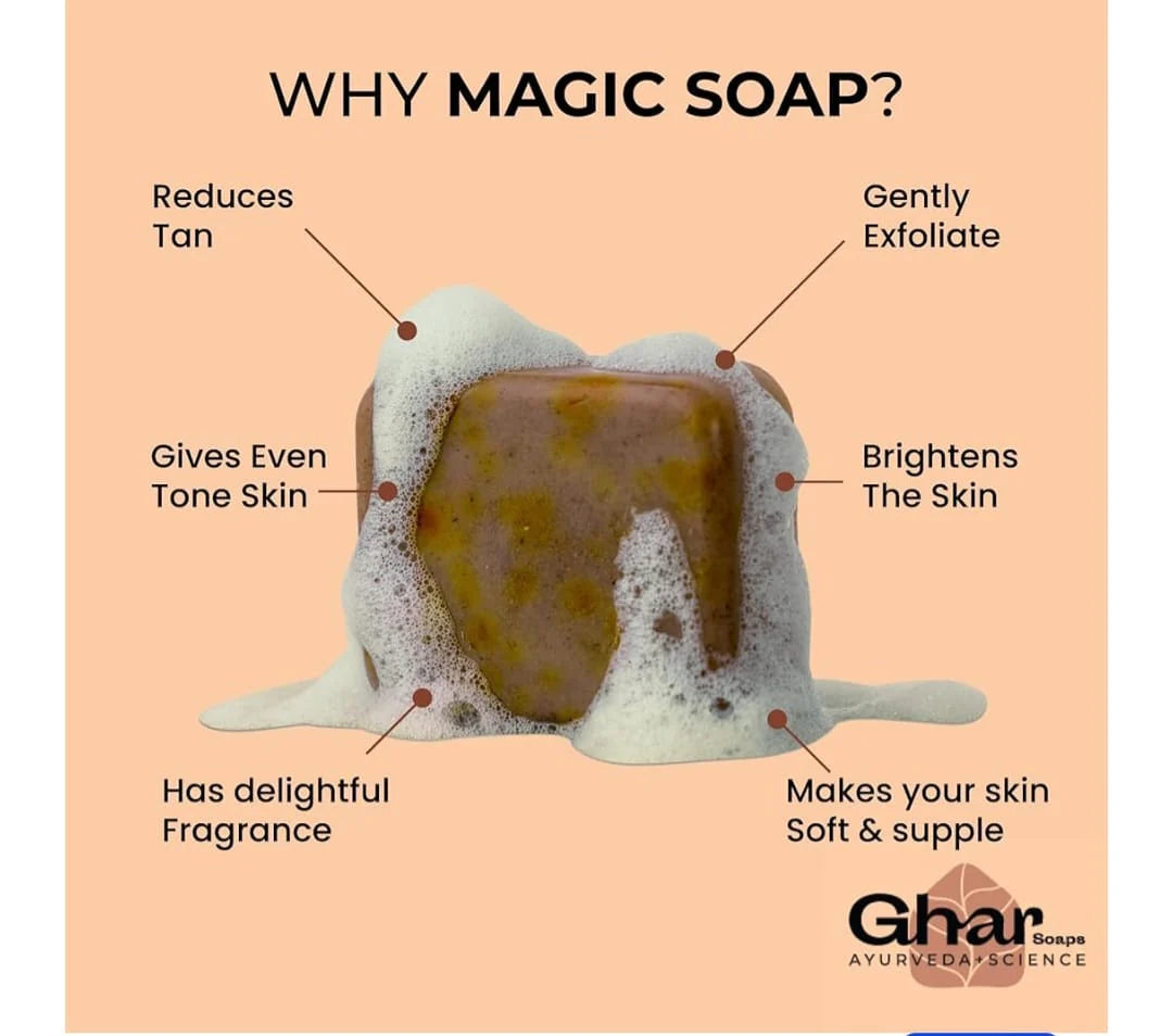 Sandalwood Saffron Magic Soap – Luxury Bath Experience with BUY 2 GET 2 FREE! 💛🧼