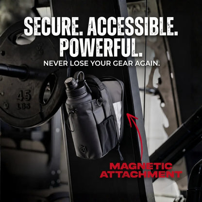 🧲 Snap. Stick. Lift. Repeat. Magnetic Gym Bag