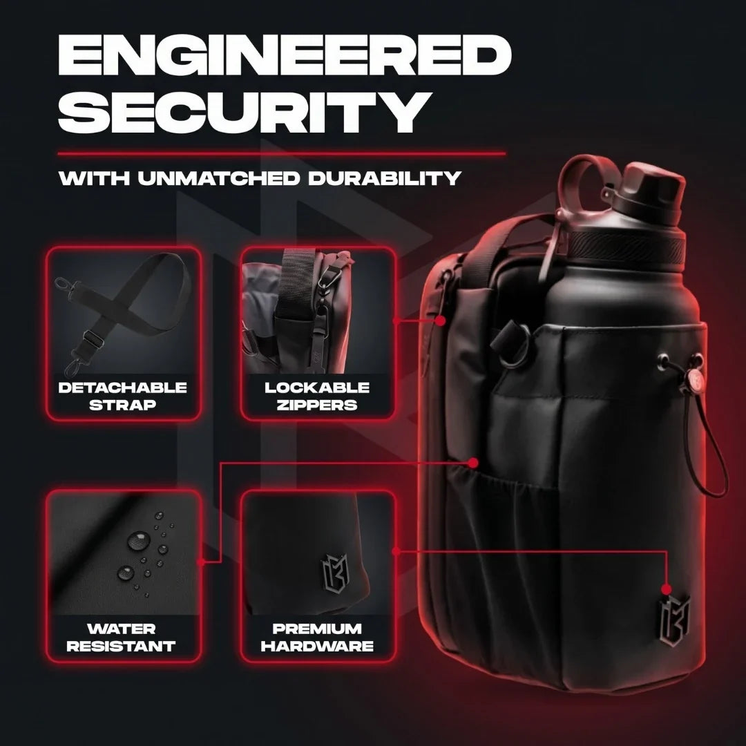 🧲 Snap. Stick. Lift. Repeat. Magnetic Gym Bag