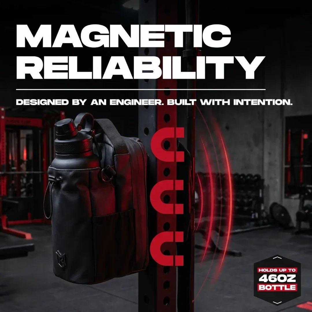 🧲 Snap. Stick. Lift. Repeat. Magnetic Gym Bag