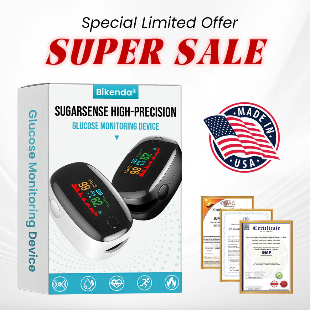 Sugar Sense 24/7 🍬 Ab Ungli Nahi Chubhegi! Sugar Monitoring Hui Smart & Easy – Pack Of 2