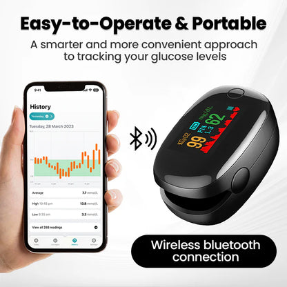 Sugar Sense 24/7 🍬 Ab Ungli Nahi Chubhegi! Sugar Monitoring Hui Smart & Easy – Pack Of 2