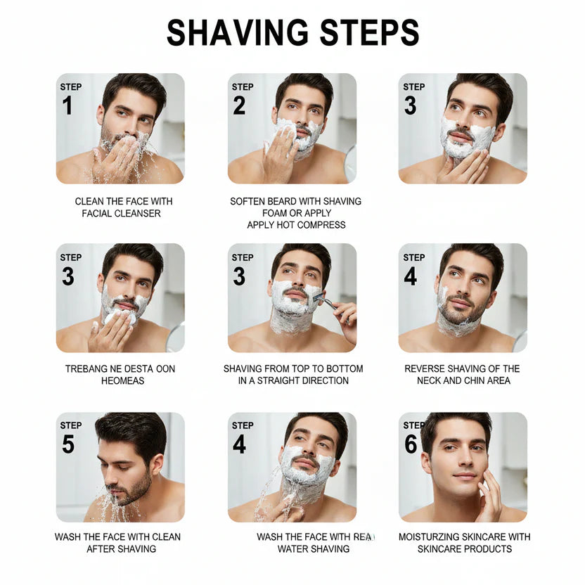 Smart Shave Pro Kit – 48 High-Performance Razor Refills + FREE Handle