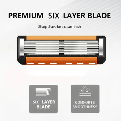 Smart Shave Pro Kit – 48 High-Performance Razor Refills + FREE Handle