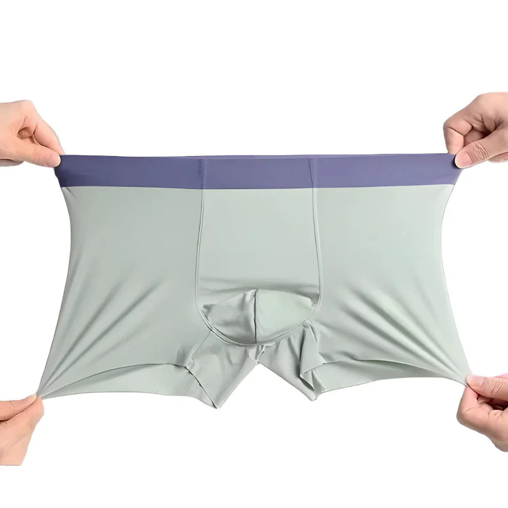 Anti-Sweat Ice Silk Boxer Briefs Combo ( PACK OF 6 )
