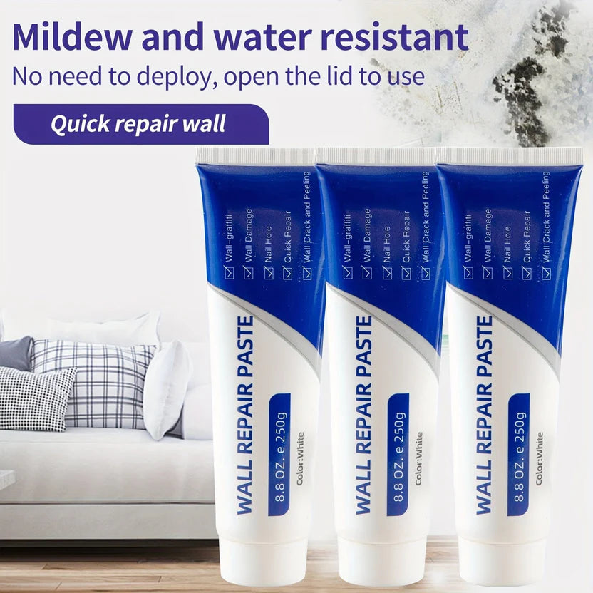 🏠✨ Waterproof Wall Repair Paste (250g) – Crack-Free &amp; Strong Walls! ✨🏠